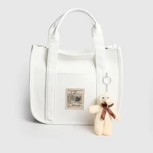 Paris Kadın Ubge Ayıcıklı El Ve Çapraz Çanta